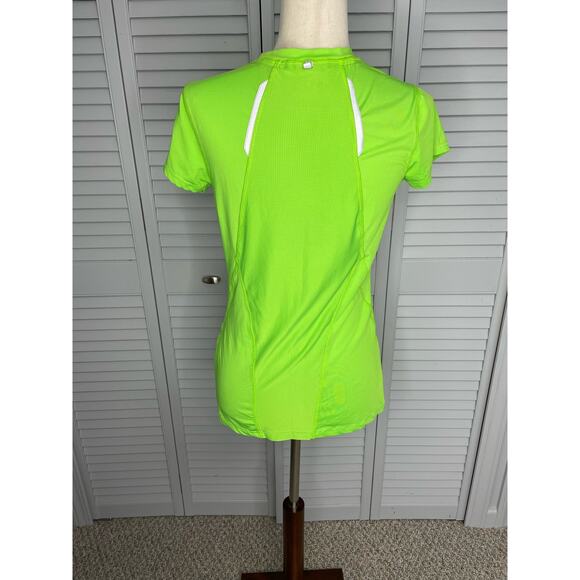 BHPC Perform athletic short sleeve v-neck shirt mesh back women's medium - Picture 3 of 6